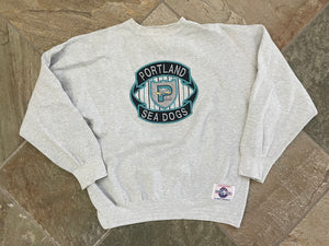 Vintage Portland Sea Dogs Baseball Sweatshirt, Size XL