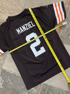 Cleveland Browns Johnny Manziel Nike Football Jersey, Size Youth Large, 14-16