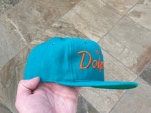 Load image into Gallery viewer, Vintage Miami Dolphins Sports Specialties Script Snapback Football Hat