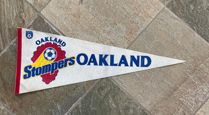 Vintage Oakland Stompers NASL Soccer Pennant