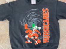 Load image into Gallery viewer, Vintage Miami Hurricanes College Sweatshirt, Size Large