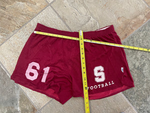 Vintage Stanford Cardinal Team Issued Bike Football College Shorts, Size XL