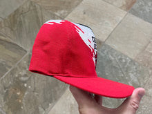 Load image into Gallery viewer, Vintage Chicago Bulls Logo Athletic Splash Snapback Basketball Hat