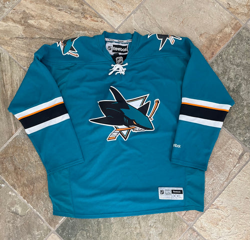 San Jose Sharks Reebok Hockey Jersey, Size XXL