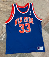 Load image into Gallery viewer, Vintage New York Knicks Patrick Ewing Champion Basketball Jersey, Size 48, XL