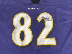 Vintage Baltimore Ravens Shannon Sharpe Adidas Football Jersey, Size Medium