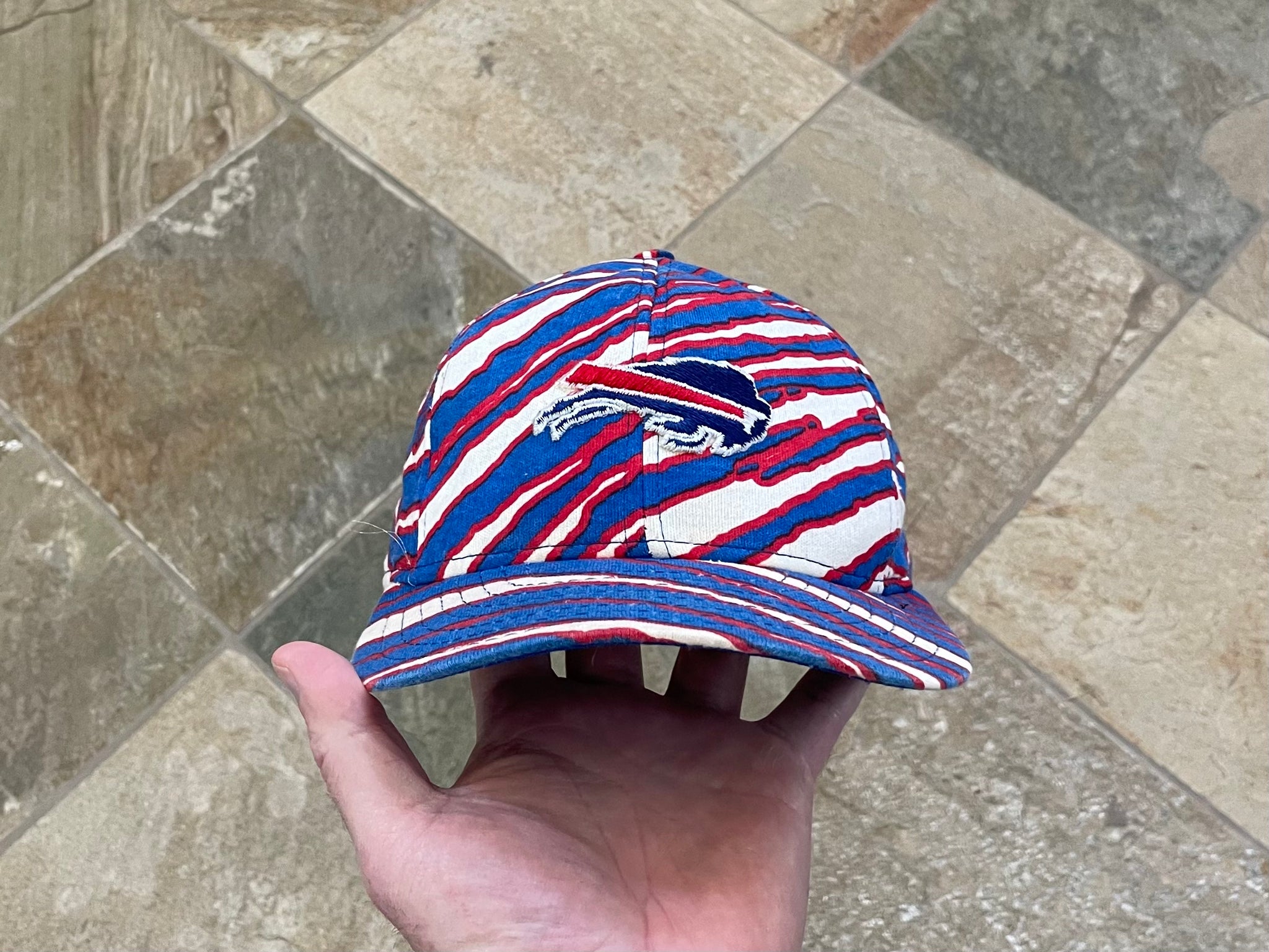 Rare vintage zubaz nfl buffalo bills Kelly #12 quarterback club outlet snapback hat