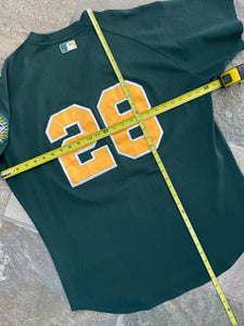 Vintage Oakland Athletics Game Worn Majestic Baseball Jersey, Size XL