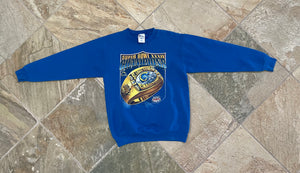 Vintage St. Louis Rams Pro Player Super Bowl Football Sweatshirt, Size Youth XL, 18-20