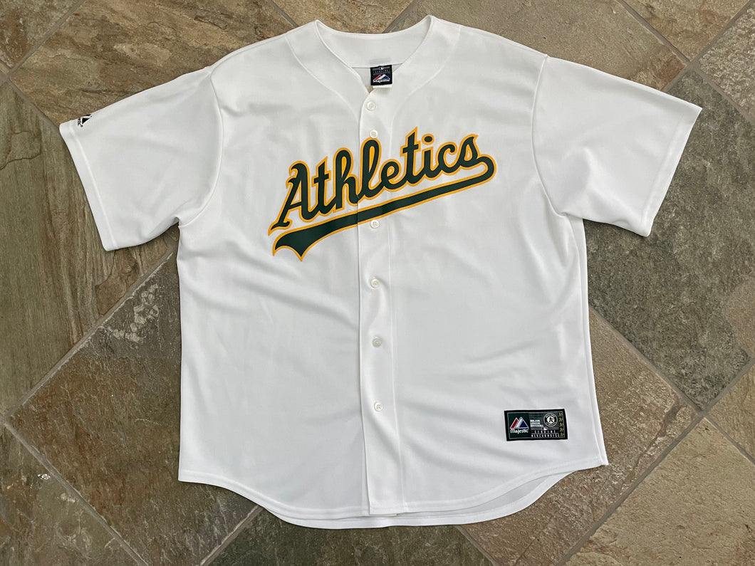Vintage Oakland Athletics Dallas Braden Majestic Baseball Jersey, Size XXL
