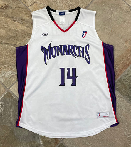 Vintage Sacramento Monarchs Nicole Powell Rebook Basketball Jersey, Size Medium