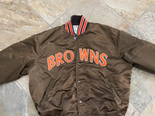 Load image into Gallery viewer, Vintage Cleveland Browns Starter Satin Football Jacket, Size XL