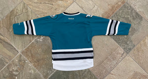 San Jose Sharks Reebok Hockey Jersey, Size Youth S/M, 8-10