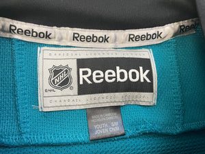 San Jose Sharks Reebok Hockey Jersey, Size Youth S/M, 8-10