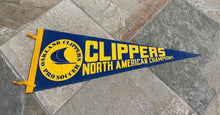 Load image into Gallery viewer, Vintage Oakland Clippers NPSL NASL Soccer Pennant