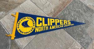 Vintage Oakland Clippers NPSL NASL Soccer Pennant