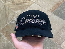 Load image into Gallery viewer, Vintage Dallas Cowboys Sports Specialties Script Snapback Football Hat