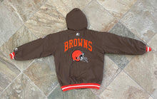 Load image into Gallery viewer, Vintage Cleveland Browns Starter Parka Football Jacket, Size Small