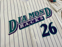 Load image into Gallery viewer, Vintage Arizona Diamondbacks Damian Miller Russell Baseball Jersey, Size 44, Large