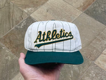 Load image into Gallery viewer, Vintage Oakland Athletics Starter Pinstripe Baseball Hat
