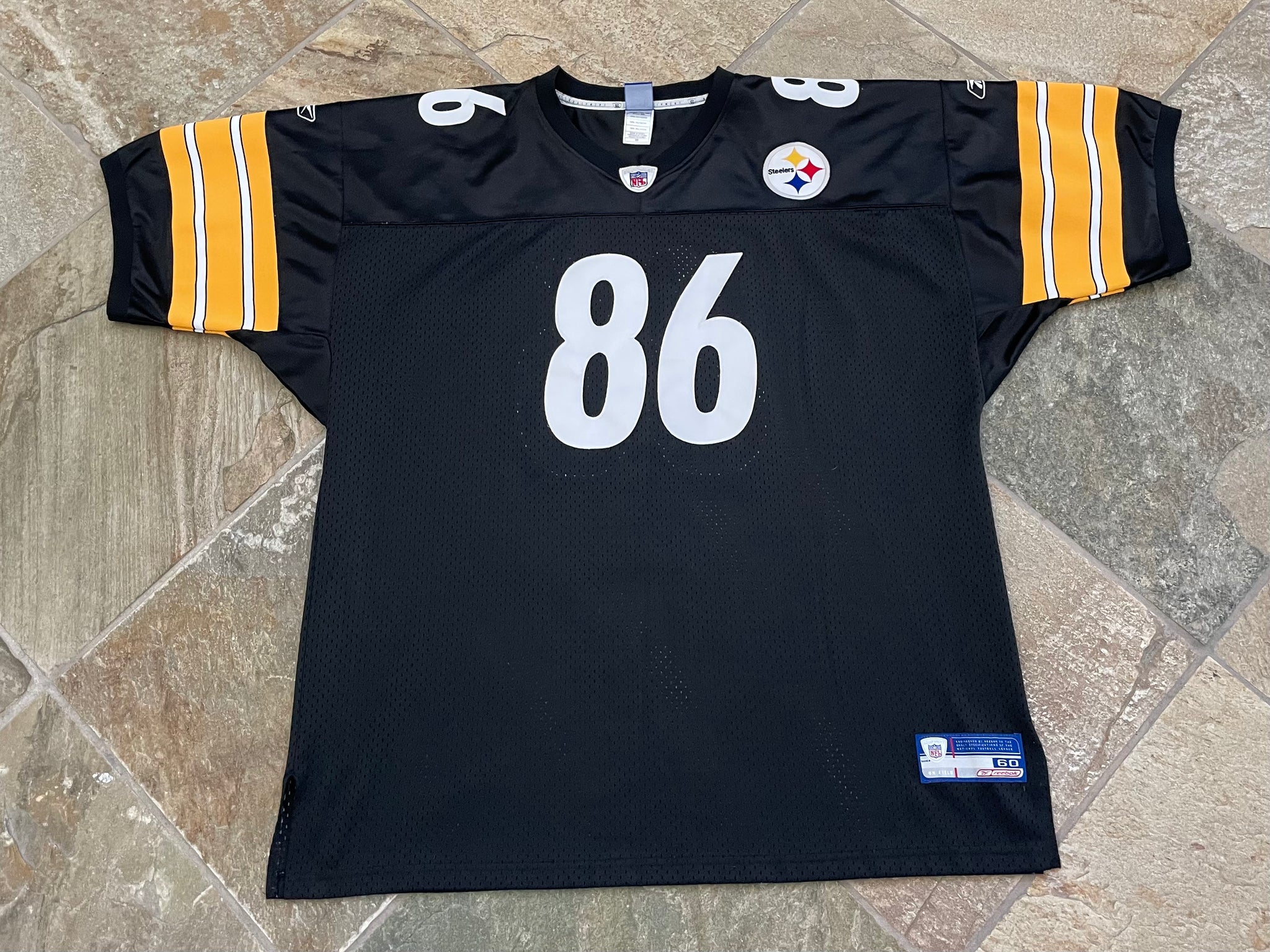 Vintage Pittsburgh Steelers Hines Ward Reebok Authentic Football Jerse Stuck In The 90s Sports