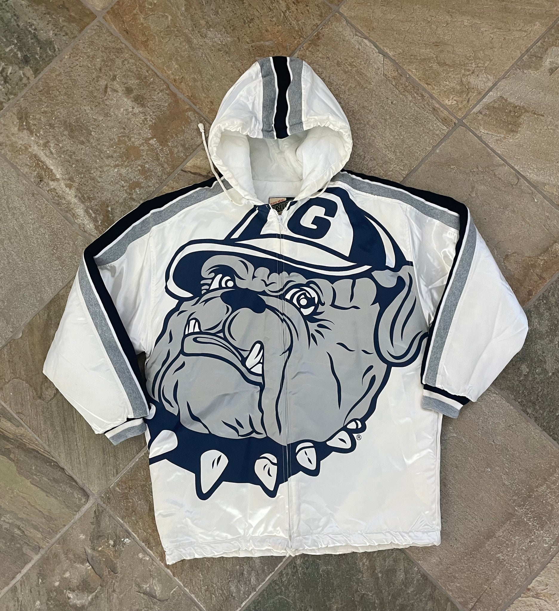 Vintage Georgetown Hoyas Gallop Parka College Jacket, Size XXL 