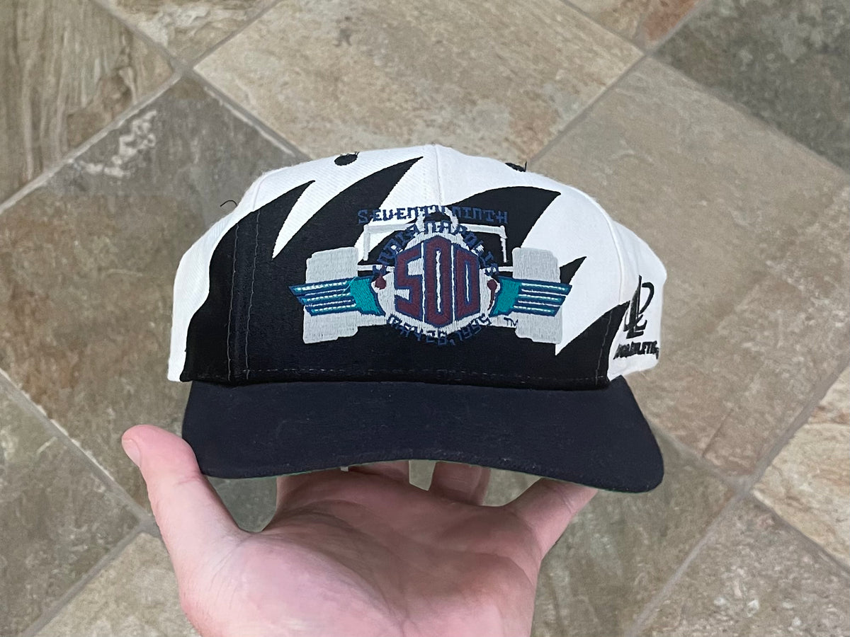 Vintage Indianapolis 500 Logo Athletic Sharktooth Snapback Racing Hat ...