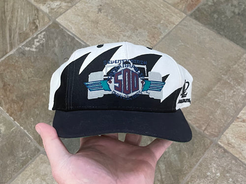 Vintage Indianapolis 500 Logo Athletic Sharktooth Snapback Racing Hat ***