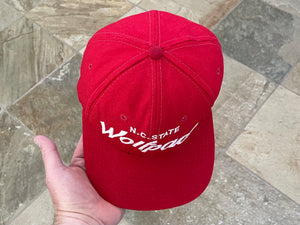 Vintage NC State Wolfpack Sports Specialties Script Snapback College Hat