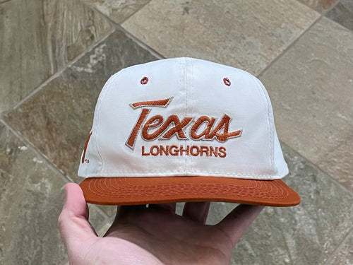 Vintage Texas Longhorns Sports Specialties Script Snapback College Hat