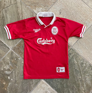 Vintage Liverpool FC Robbie Fowler Reebok Soccer Jersey, Size Vintage Liverpool FC Robbie Fowler Reebok Soccer Jersey, Size