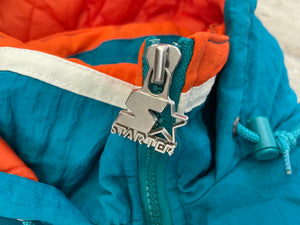 Vintage Miami Dolphins Starter Parka Football Jacket, Size Medium