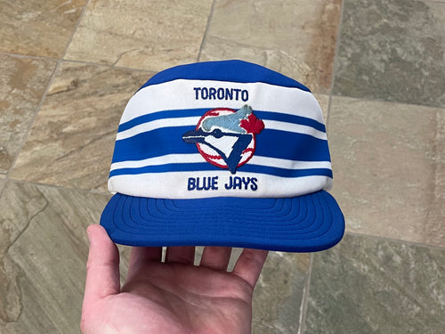 Vintage Toronto Blue Jays AJD Pill Box Snapback Baseball Hat