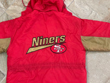 Load image into Gallery viewer, Vintage San Francisco 49ers Chalkline Parka Football Jacket, Size Large