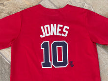 Load image into Gallery viewer, Vintage Atlanta Braves Chipper Jones Majestic Baseball Jersey, Size Youth, XL, 18-20