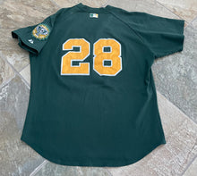 Load image into Gallery viewer, Vintage Oakland Athletics Game Worn Majestic Baseball Jersey, Size XL