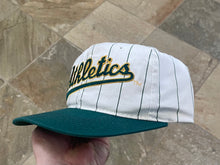 Load image into Gallery viewer, Vintage Oakland Athletics Starter Pinstripe Baseball Hat