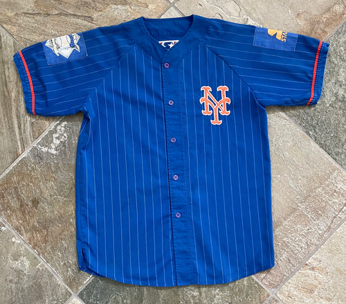 Vintage New York Mets Starter Pinstripe Baseball Jersey, Size Large