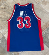 Load image into Gallery viewer, Vintage Detroit Pistons Grant Hill Authentic Champion Basketball Jersey, Size 48, XL