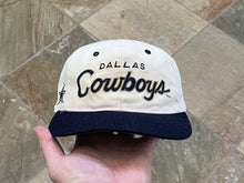 Load image into Gallery viewer, Vintage Dallas Cowboys Sports Specialties Script Snapback Football Hat