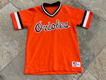 Load image into Gallery viewer, Vintage Baltimore Orioles Sand Knit Baseball Jersey, Size Youth Medium, 8-10