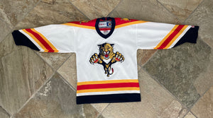 Vintage Florida Panthers CCM Hockey Jersey, Size Youth S/M, 8-10