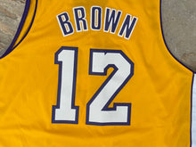 Load image into Gallery viewer, Vintage Los Angeles Lakers Shannon Brown Adidas Basketball Jersey, Size XL