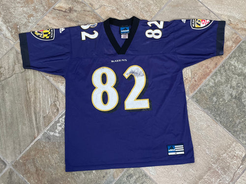 Vintage Baltimore Ravens Shannon Sharpe Adidas Football Jersey, Size Medium