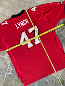Vintage Tampa Bay Buccaneers John Lynch Reebok Football Jersey, Size XXL