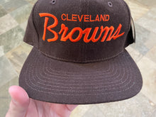 Load image into Gallery viewer, Vintage Cleveland Browns Sports Specialties Script Snapback Football Hat
