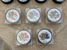 Load image into Gallery viewer, Las Vegas Golden Knights Commemorative Game Pucks Lot of 9###