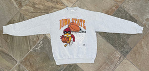Vintage Iowa State Cyclones Basketball College Sweatshirt, Size Medium