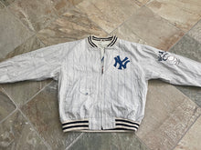 Load image into Gallery viewer, Vintage New York Yankees Mirage Pinstripe Baseball Jacket, Size Large