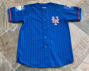 Vintage New York Mets Starter Pinstripe Baseball Jersey, Size Large